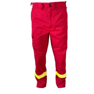 Pantaloni tactici din tercot roșu