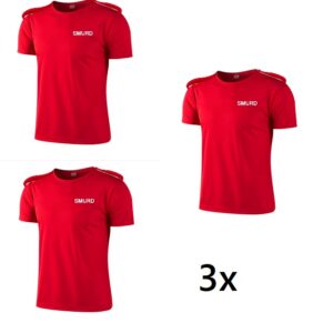 Pachet 3 tricouri bumbac SMURD