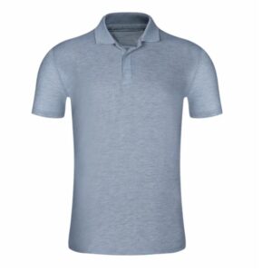 Tricou polo gri bumbac 100 %